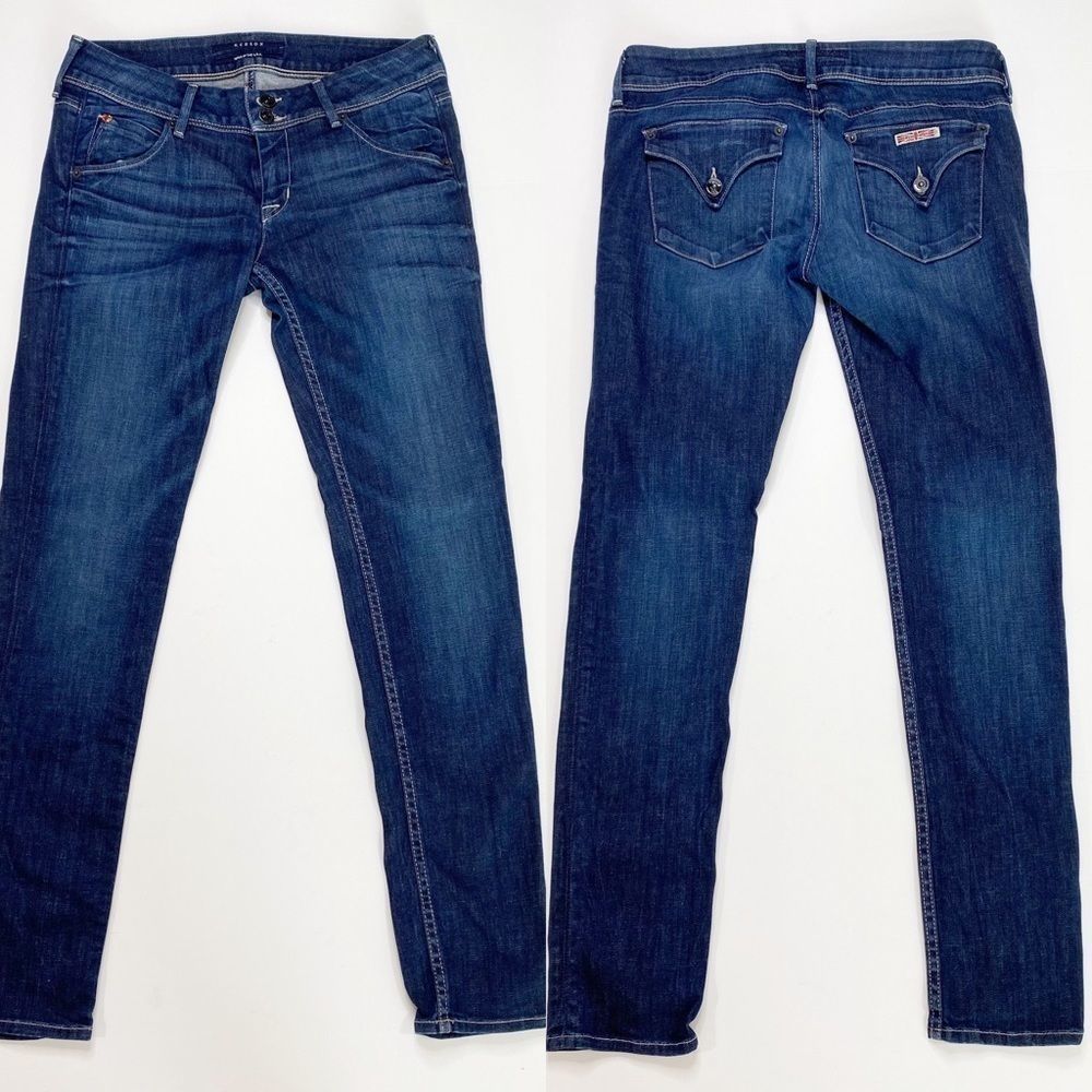 HUIDSON JEANS 28 Collin Signature Skinny Button